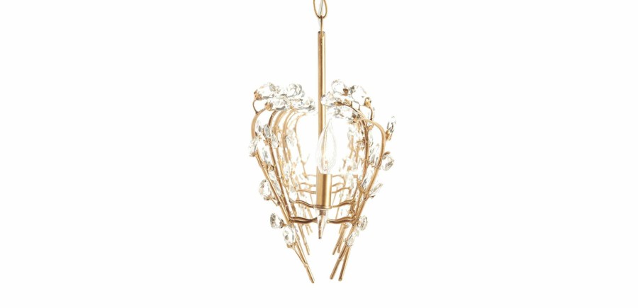 LIGHTING Ethan Allen | Clara Linear Crystal Chandelier