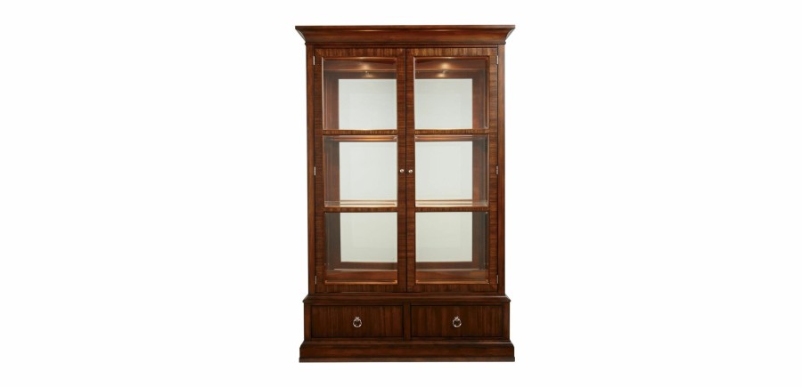 DINING Ethan Allen Display Cabinets | Brighton China Cabinet