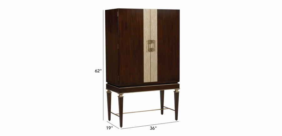 DINING Ethan Allen Bar Cabinets & Carts | Evansview Bar Cabinet