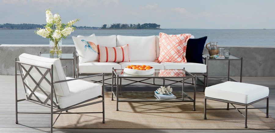 OUTDOOR Ethan Allen Twin Rivers | Twin Rivers End Table