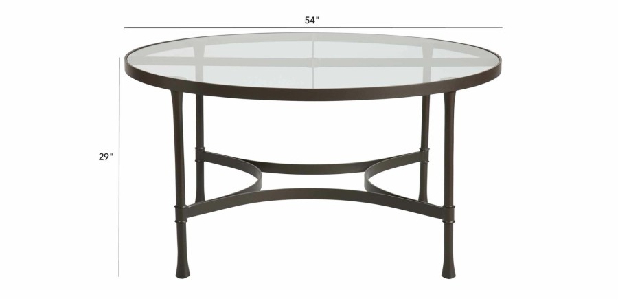 OUTDOOR Ethan Allen Biscayne | Biscayne 54" Round Dining Table