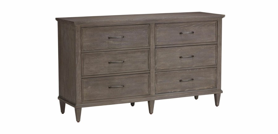 BEDROOM Ethan Allen | Ashland Six-Drawer Double Dresser