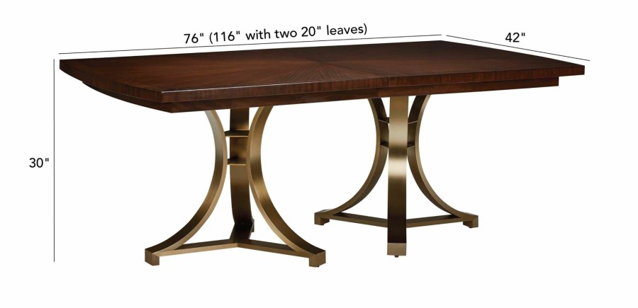 DINING Ethan Allen | Evansview Rectangular Dining Table