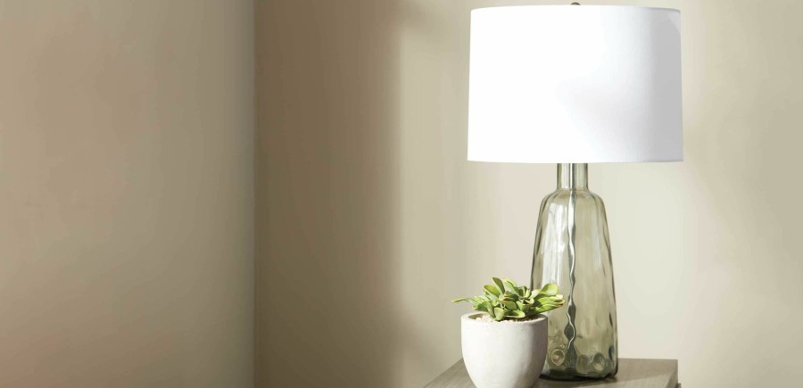 LIGHTING Ethan Allen | Tino Glass Table Lamp