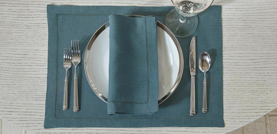 DINING Ethan Allen | Provenza Custom Linen Napkins, Set Of 4