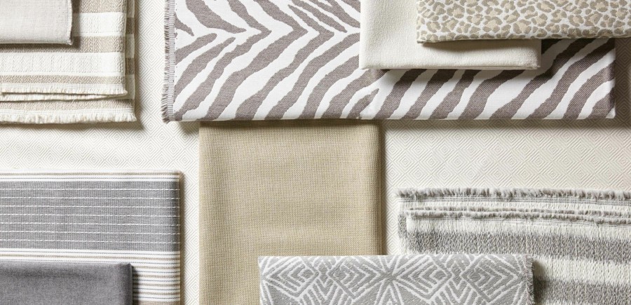 Outdoor Accessories Ethan Allen Fabrics | Mali Taupe Fabric By The Yard