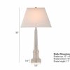 LIGHTING Ethan Allen | Leslie Crystal Table Lamp