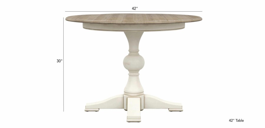 DINING Ethan Allen | Cooper Rustic Round Dining Table