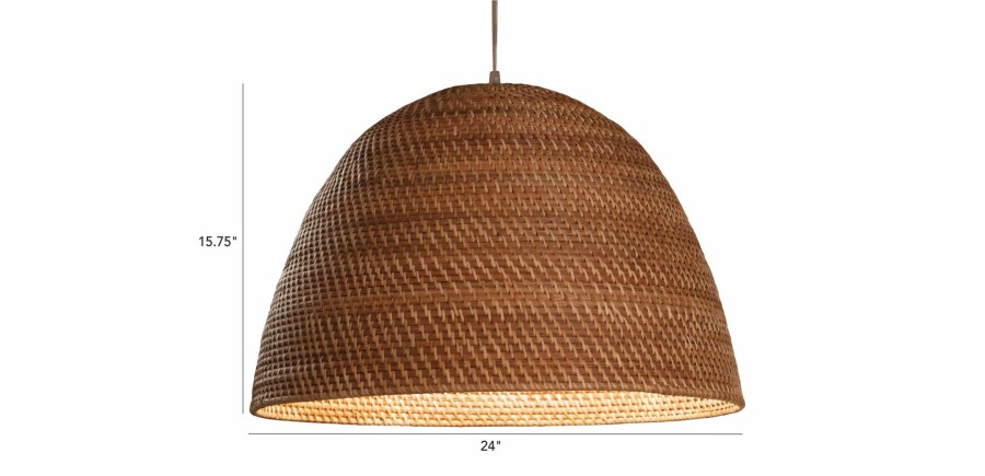 LIGHTING Ethan Allen | Kash Woven Pendant