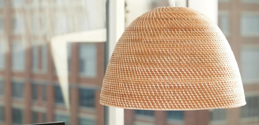 LIGHTING Ethan Allen | Kash Woven Pendant