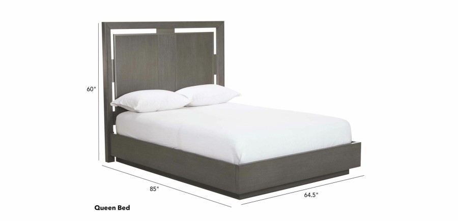 BEDROOM Ethan Allen Wood and Metal Beds | Avon Oak Bed