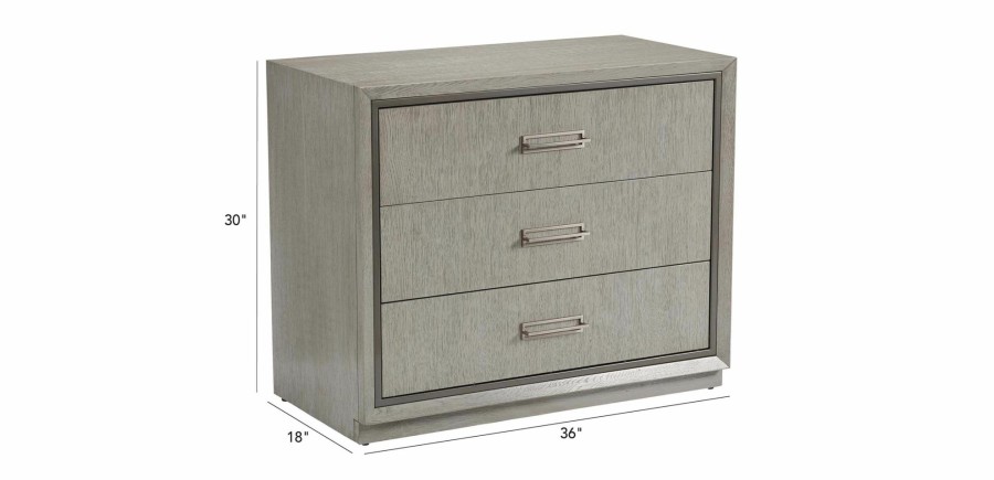 HOME OFFICE Ethan Allen | Faraday Three-Drawer Cabinet