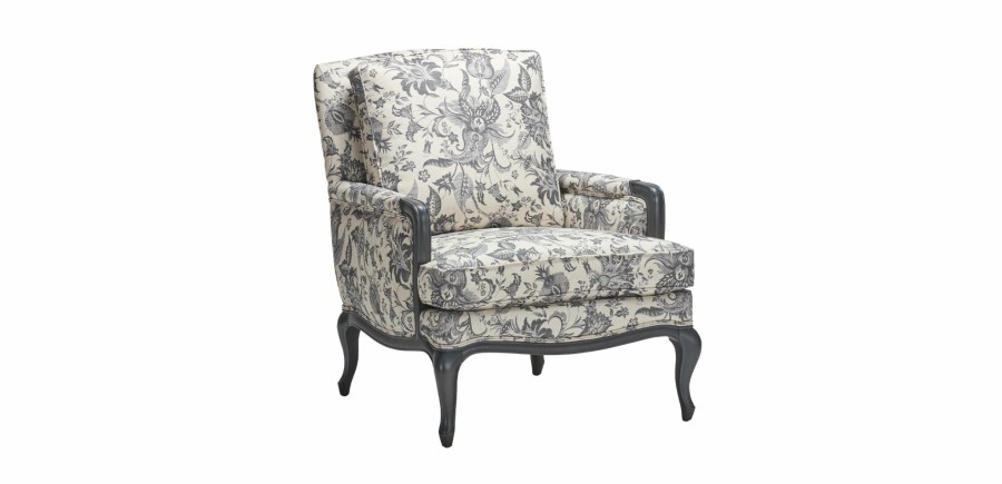 LIVING Ethan Allen Fabric Chairs | Amalia Accent Chair