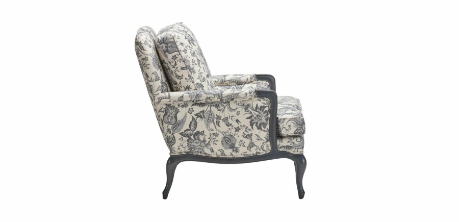 LIVING Ethan Allen Fabric Chairs | Amalia Accent Chair