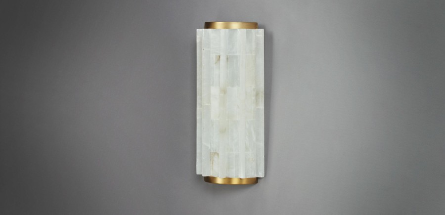 LIGHTING Ethan Allen | Farida Alabaster Sconce