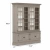 HOME OFFICE Ethan Allen Bookcases | Villa Double Library Bookcase