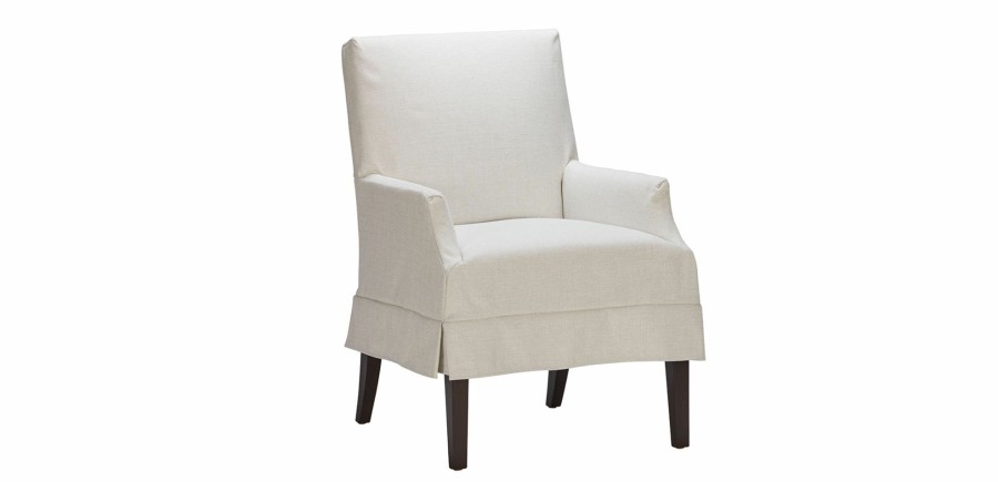 DINING Ethan Allen Arm & Host Chairs | Clinton Slipcovered Armchair