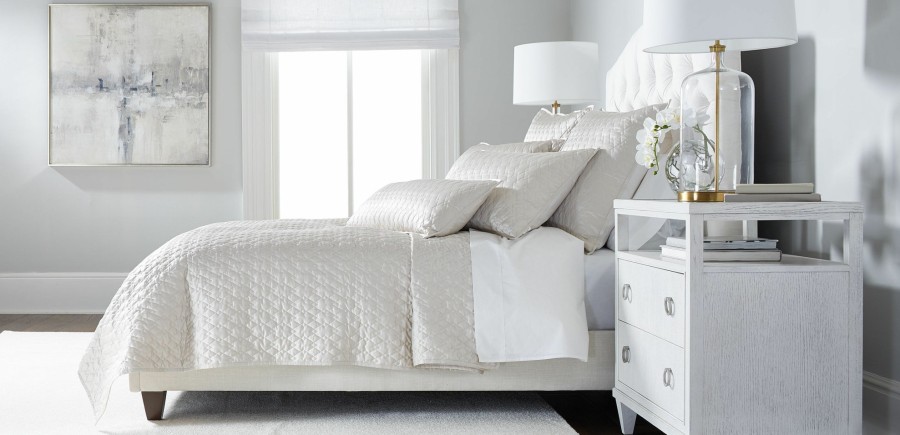 BEDROOM Ethan Allen Quilts & Comforters | Salena Marquise Quilted Coverlet And Sham