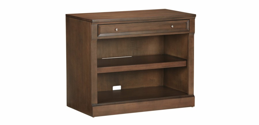 HOME OFFICE Ethan Allen | Continental Large Printer Cabinet: Top Drawer