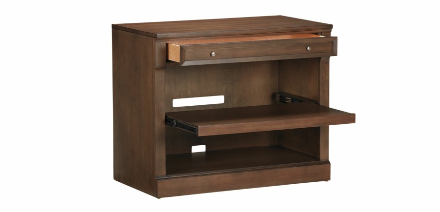 HOME OFFICE Ethan Allen | Continental Large Printer Cabinet: Top Drawer