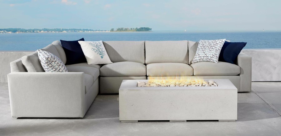 OUTDOOR Ethan Allen Redding Ridge | Redding Ridge Four-Piece Outdoor Sectional