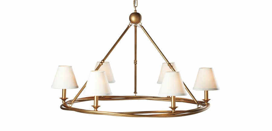 LIGHTING Ethan Allen | Chandler Ring Chandelier