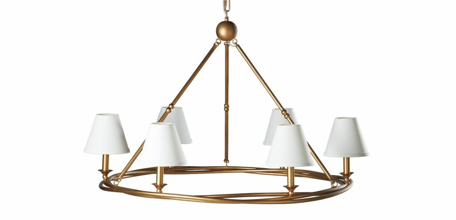 LIGHTING Ethan Allen | Chandler Ring Chandelier