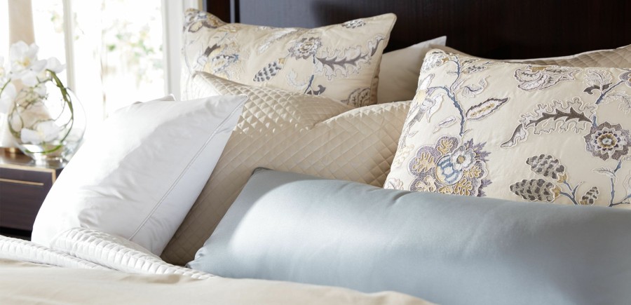 BEDROOM Ethan Allen Decorative Shams | Salena Embroidered Euro Sham