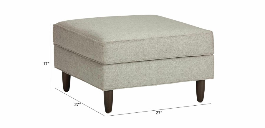 LIVING Ethan Allen | Marcus Ottoman, Quick Ship