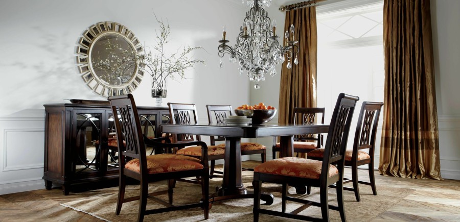 DINING Ethan Allen Arm & Host Chairs | Aviana Armchair