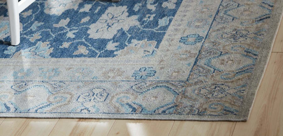 RUGS & FLOORING Ethan Allen | Cosmo Rug, Blue/Grey