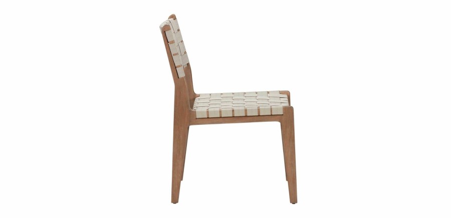 DINING Ethan Allen Side Chairs | Marteen Woven Dining Side Chair