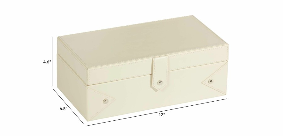 HOME OFFICE Ethan Allen | Brewster Leather Box