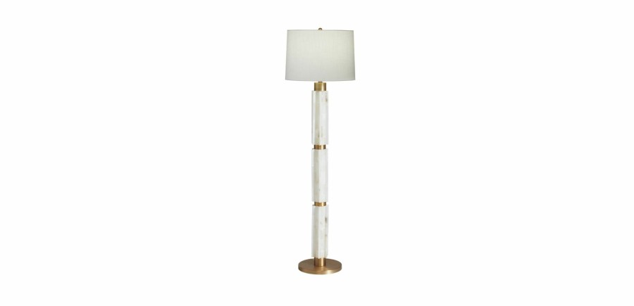 LIGHTING Ethan Allen | Farida Alabaster Floor Lamp