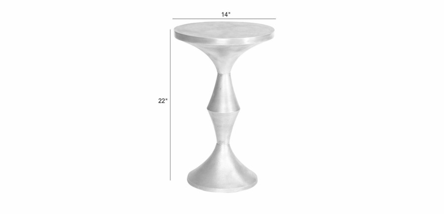 LIVING Ethan Allen | Matte Geo Accent Table