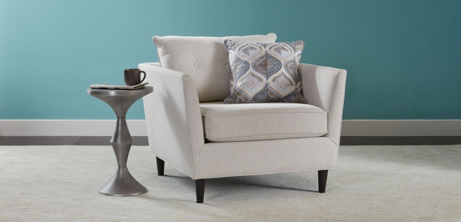 LIVING Ethan Allen | Matte Geo Accent Table