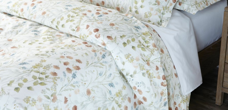 BEDROOM Ethan Allen Duvet Covers | Country Floral Duvet Cover And Sham