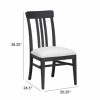 DINING Ethan Allen Side Chairs | Haddam Slat-Back Dining Side Chair