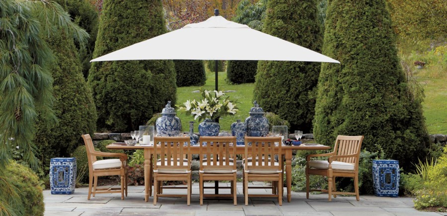 OUTDOOR Ethan Allen Millbrook | Millbrook Extension Dining Table