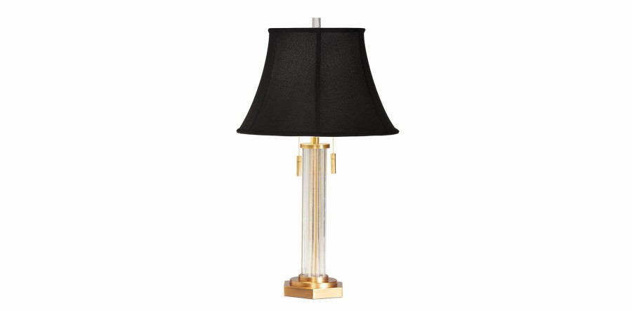 LIGHTING Ethan Allen | Aubrey Glass Table Lamp