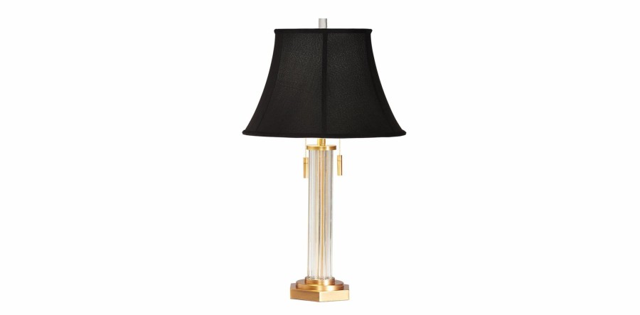 LIGHTING Ethan Allen | Aubrey Glass Table Lamp