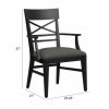 DINING Ethan Allen Arm & Host Chairs | Blake Armchair