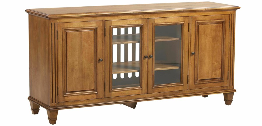 DINING Ethan Allen Buffets, Sideboards & Servers | Jason Buffet With Glass Doors