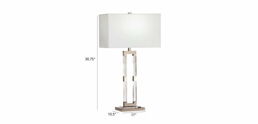 LIGHTING Ethan Allen | Lidya Acrylic Table Lamp