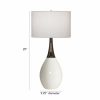 LIGHTING Ethan Allen | Capri White Ceramic Table Lamp