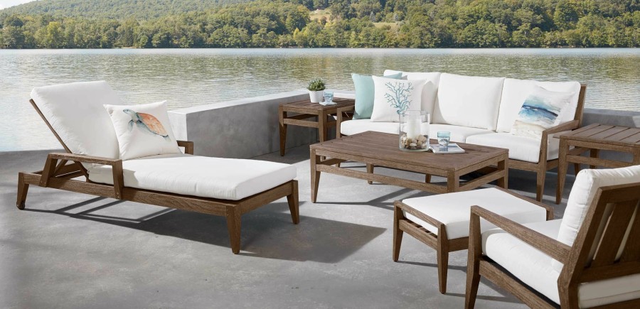 OUTDOOR Ethan Allen Bridgewater Cove | Bridgewater Cove Lounge Chair, Quick Ship