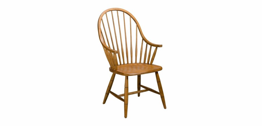 DINING Ethan Allen Arm & Host Chairs | Gilbert Dining Armchair