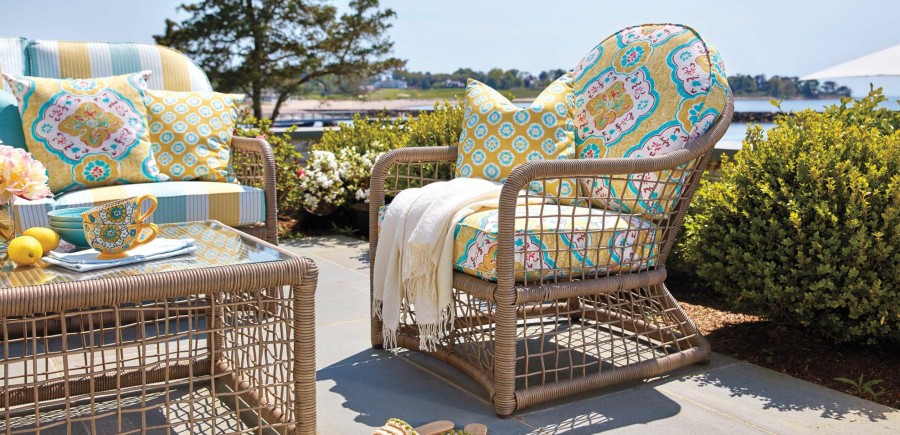 Outdoor Accessories Ethan Allen | Marisol Soleil Fabric By The Yard