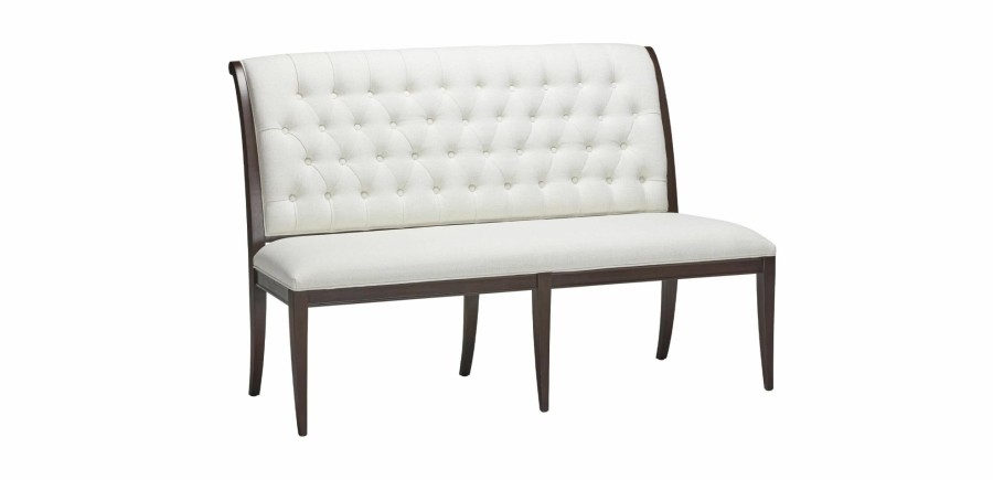 DINING Ethan Allen Benches | Taite Upholstered Dining Bench