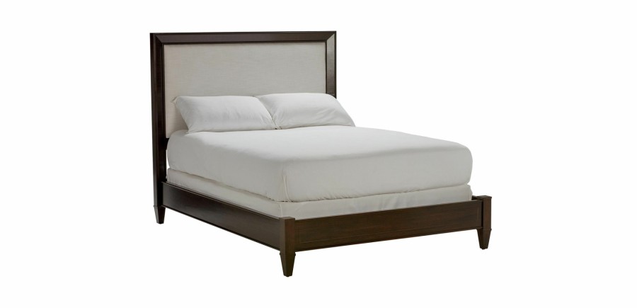 BEDROOM Ethan Allen Wood and Metal Beds | Andover Low Upholstered Bed